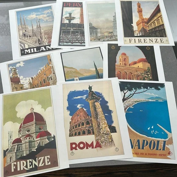 Italy graphic art posters 11x14” - Picture 1 of 6